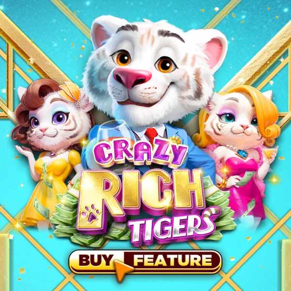 Microgaming : Crazy Rich Tigers - TITANBET138